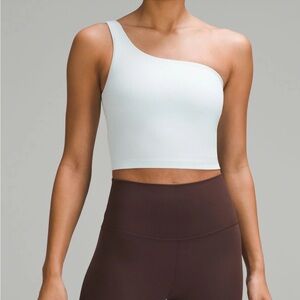Lululemon ribbed asymmetrical tank